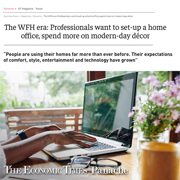 The WFH era: Professionals want to set-up a home office, spend more on modern-day décor