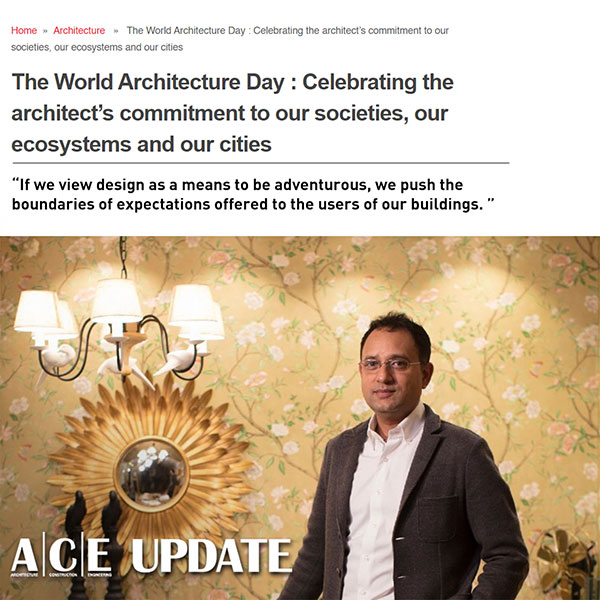 The World Architecture Day : Celebrating the Architect’s Commitment to Our Societies, Our Ecosystems and Our Cities
