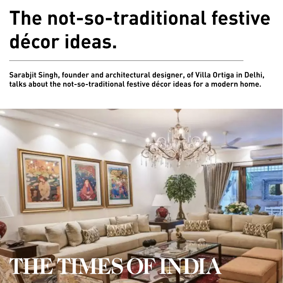 The not-so-traditional festive décor ideas for a modern home