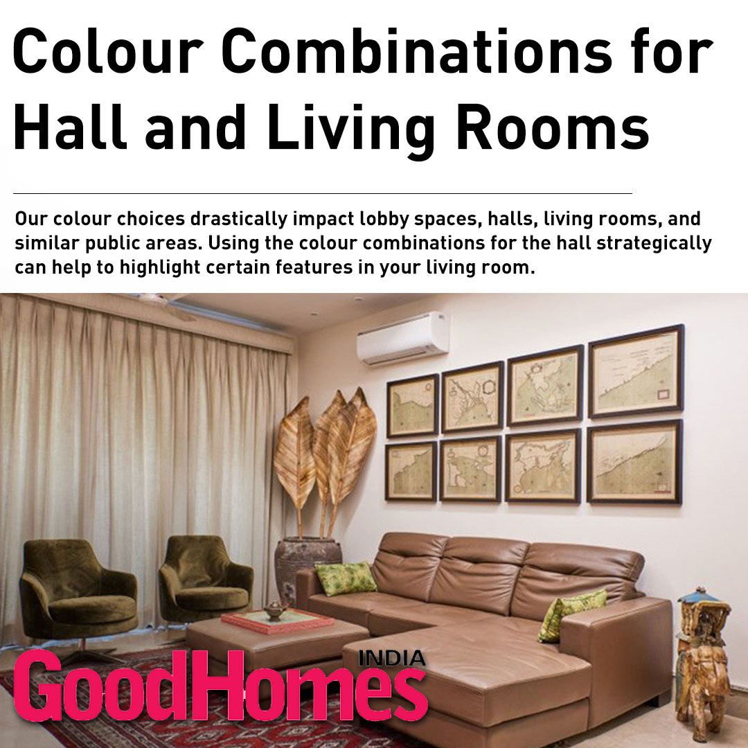 Colour Combination for halls and Living Rooms