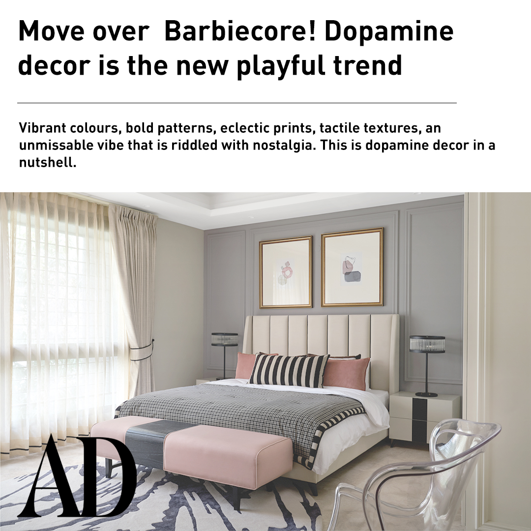 Move over Barbiecore! Dopamine decor is the new playful trend